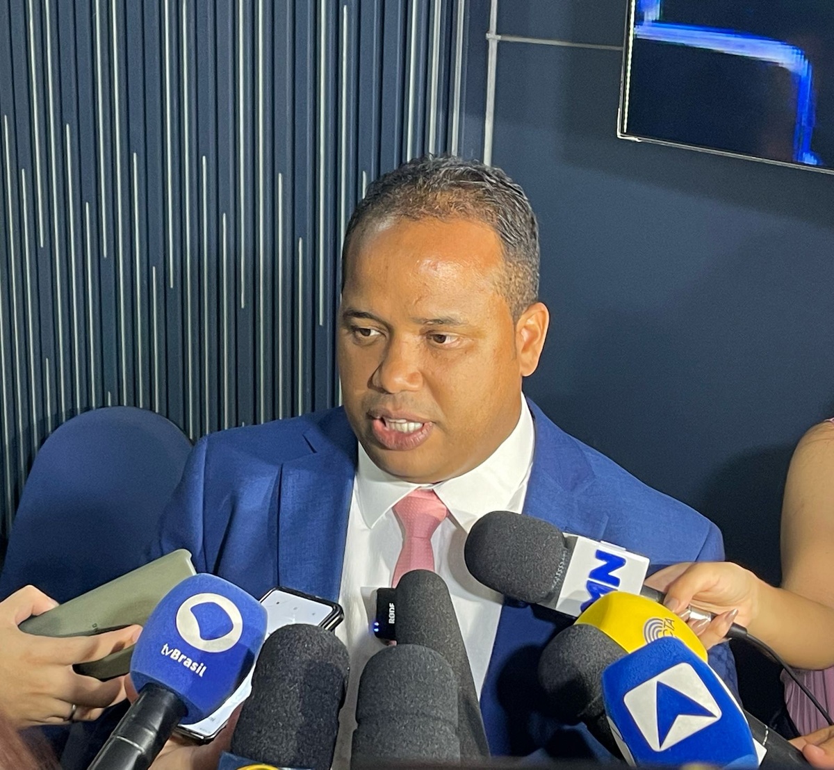 Presidente da Câmara, Enzo Samuel (PDT).