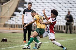River-PI x Ypiranga-RS, Copa do Brasil 2024, Fumaça. (Foto: Maria Vitória/River AC)
