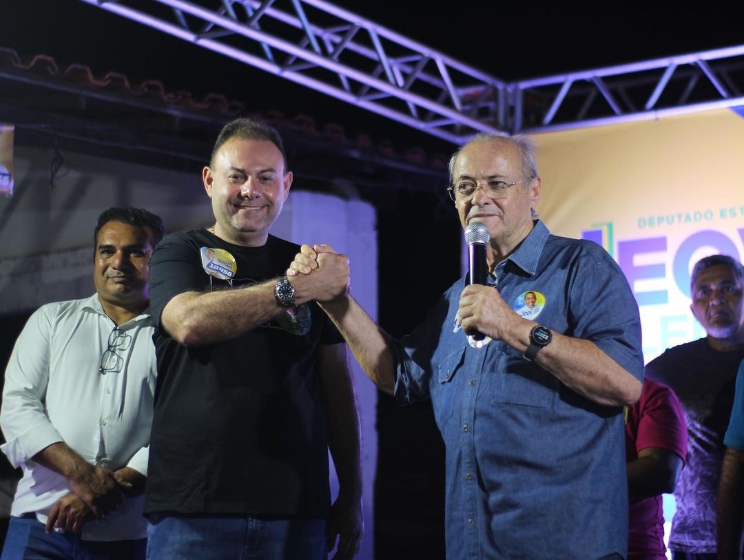 Deputado estadual Jeová Alencar e Silvio Mendes ((União Brasil).