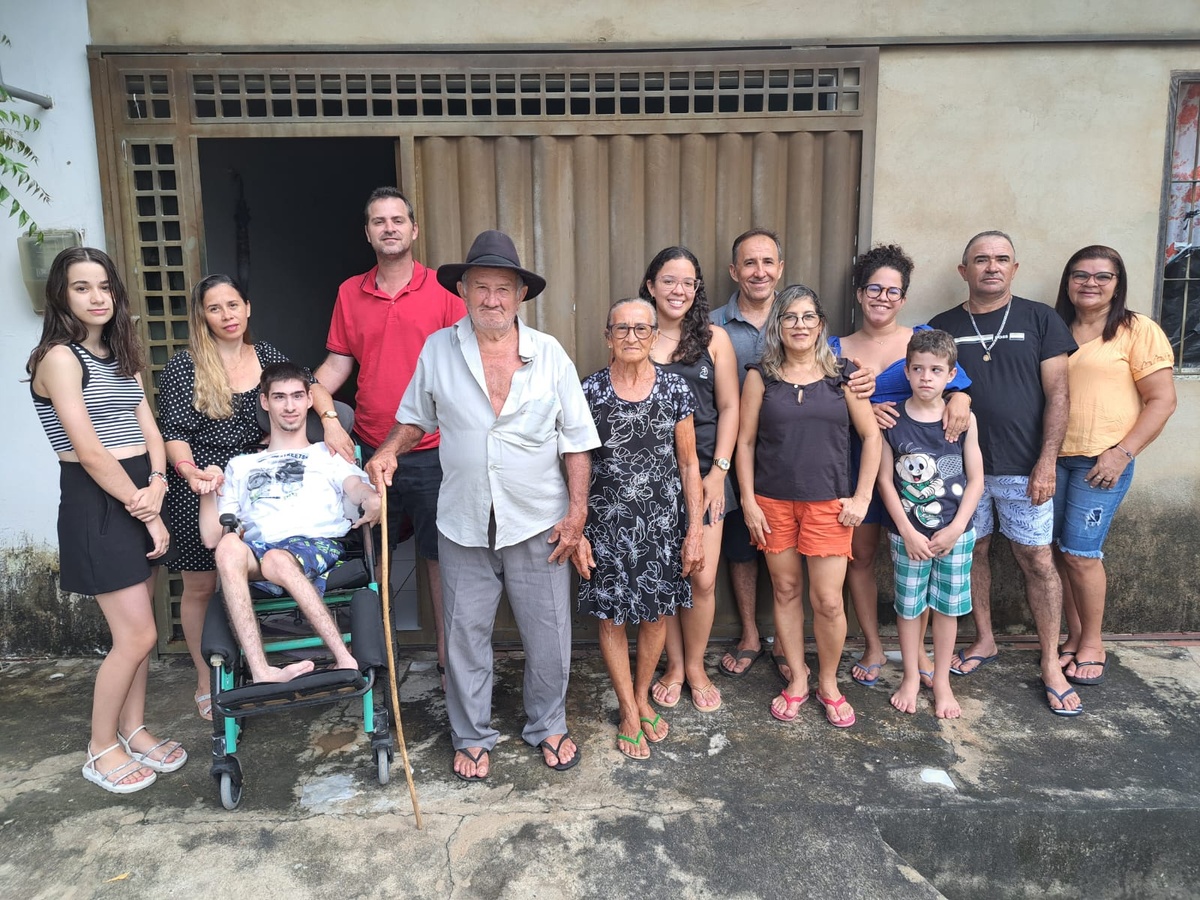 Família de dona Maria da Natividade Sousa.