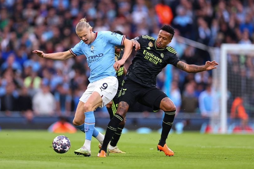 Manchester City x Real Madrid - Champions League.