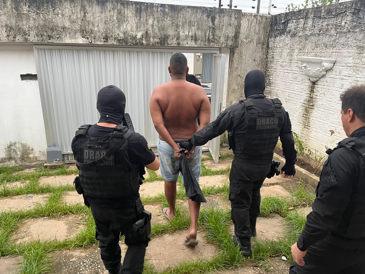 Os suspeitos foram presos na manhã desta quarta (06).