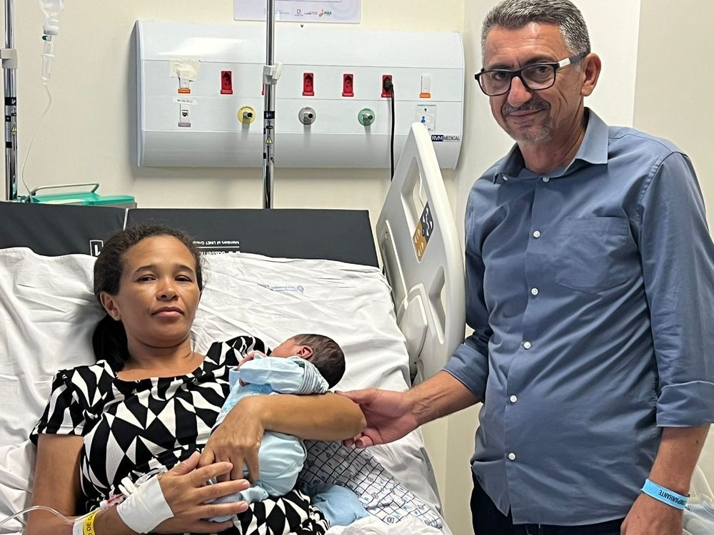 Pequeno Joaquim Fontineli e sua família.