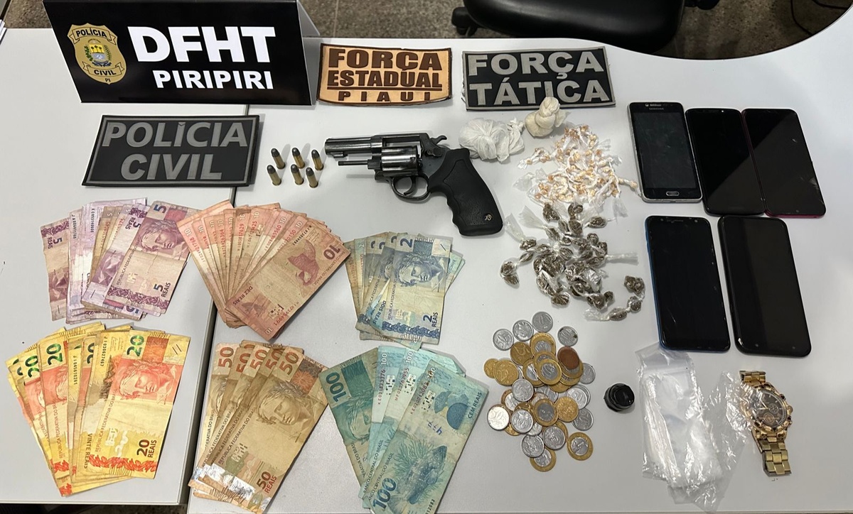 Polícia Civil realiza prisão preventiva em Piripiri.