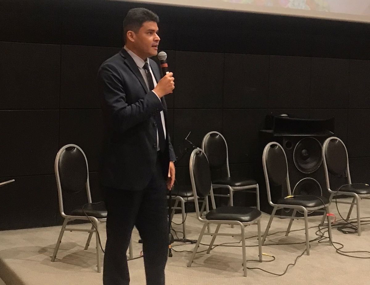 Secretário de Educação, Reinaldo Ximenes.