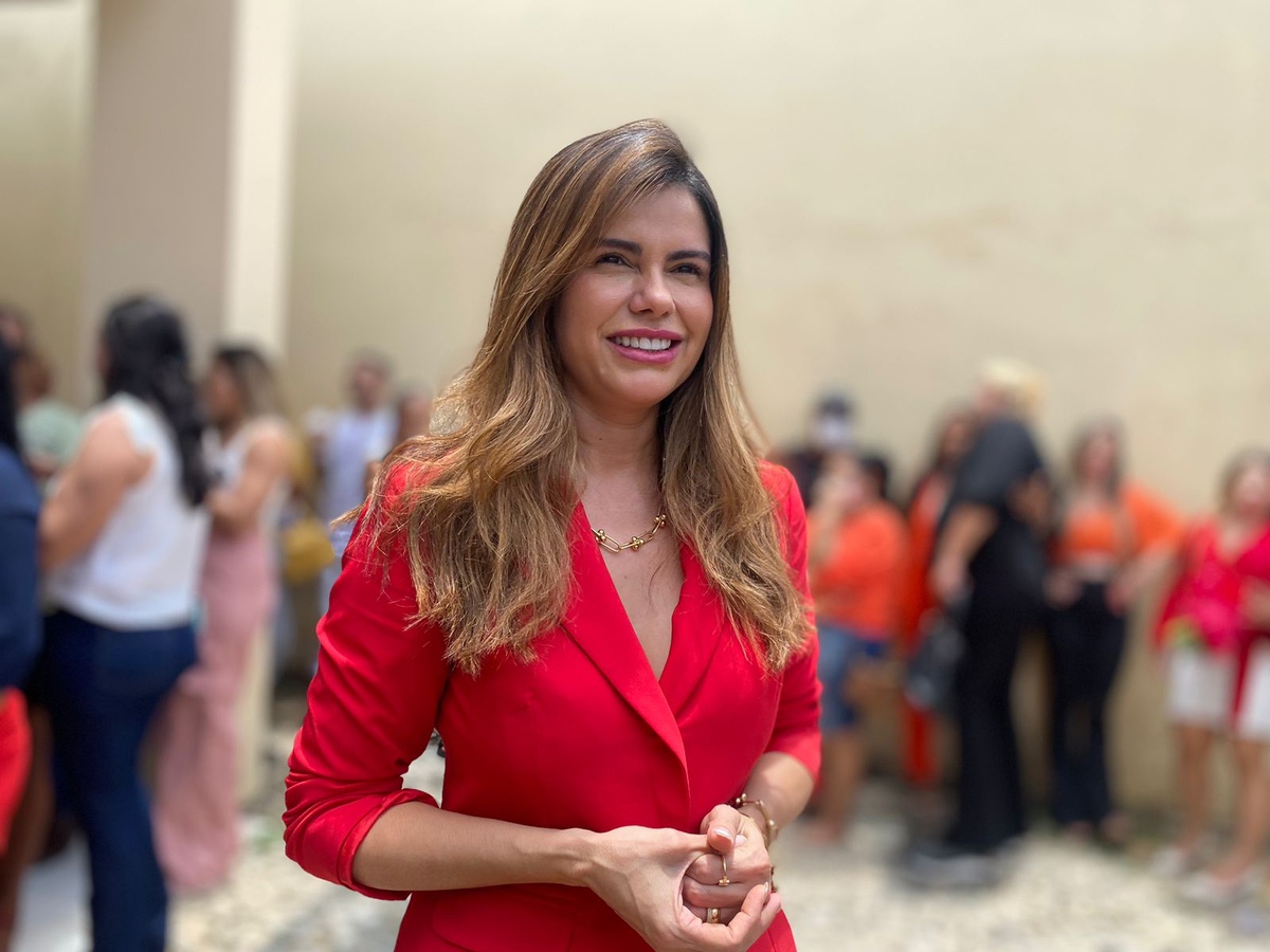 Vereadora Pollyana Rocha, que já vinha apoiando o PT, nos últimos meses.