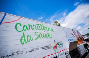 Carretinha da Saúde. (Foto: Reprodução/ Ascom)