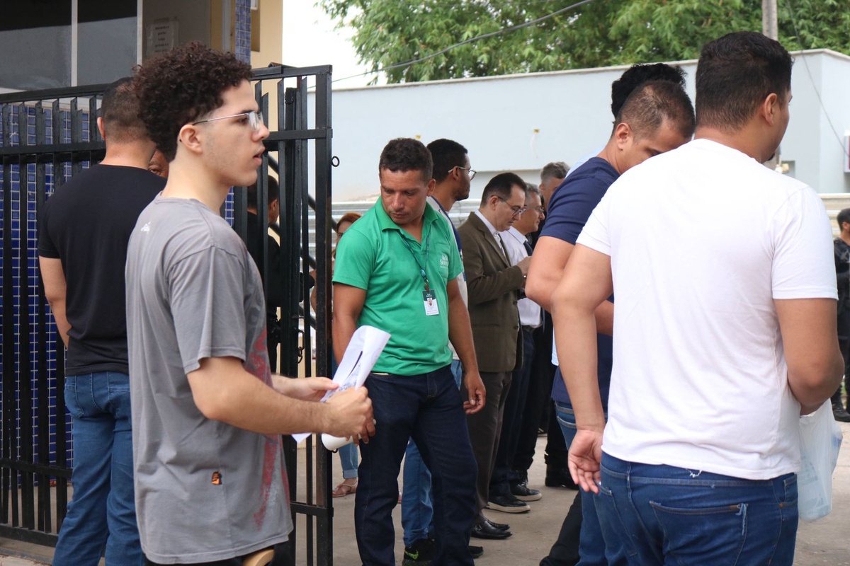 Concurso da Polícia Penal do Piauí reúne 14 mil pessoas em Teresina.