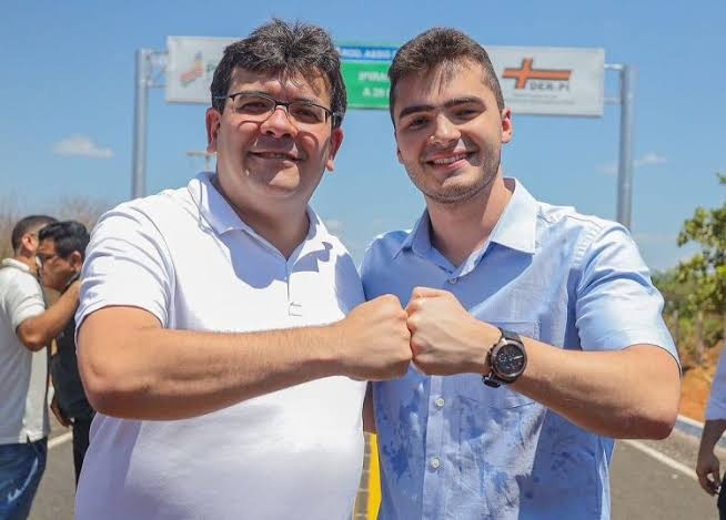 Ícaro Carvalho e governador Rafael Fonteles