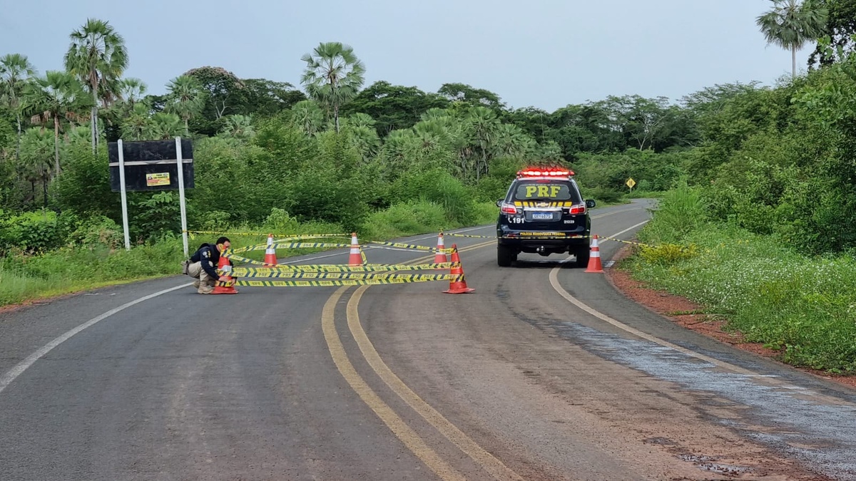 Interdição de ponte no município de Piripiri