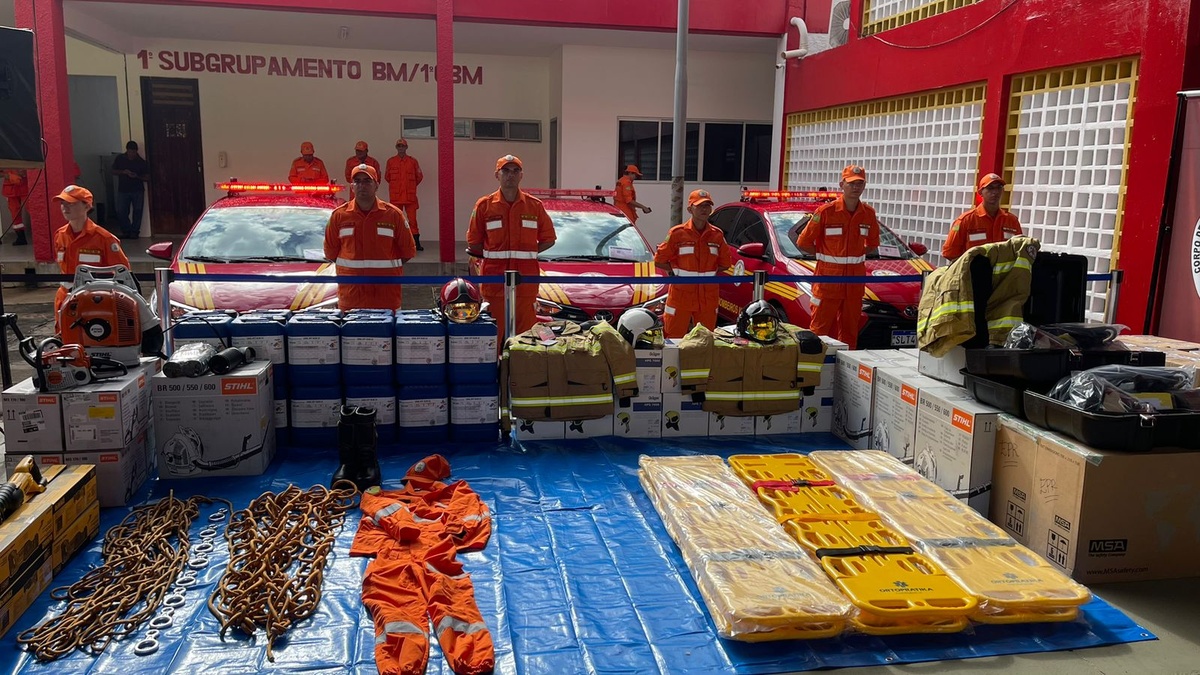 O investimento também abrange equipamentos.
