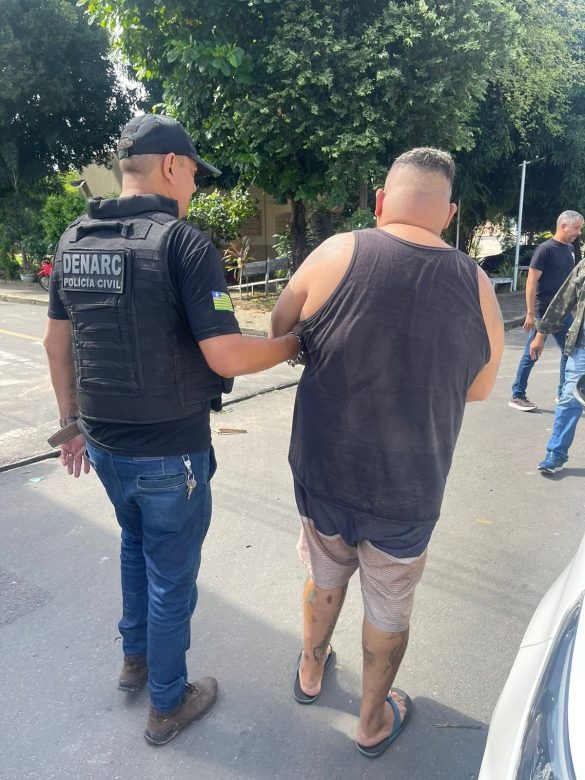 O  suspeito é acusado de tráfico de drogas  na região sul de Teresina.