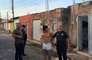 O suspeito foi preso na manhã desta sexta-feira (26). (Foto: Polícia Civil.)