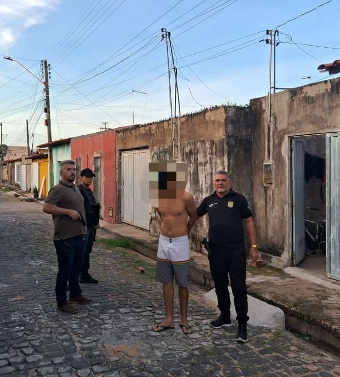 O suspeito foi preso na manhã desta sexta-feira (26).