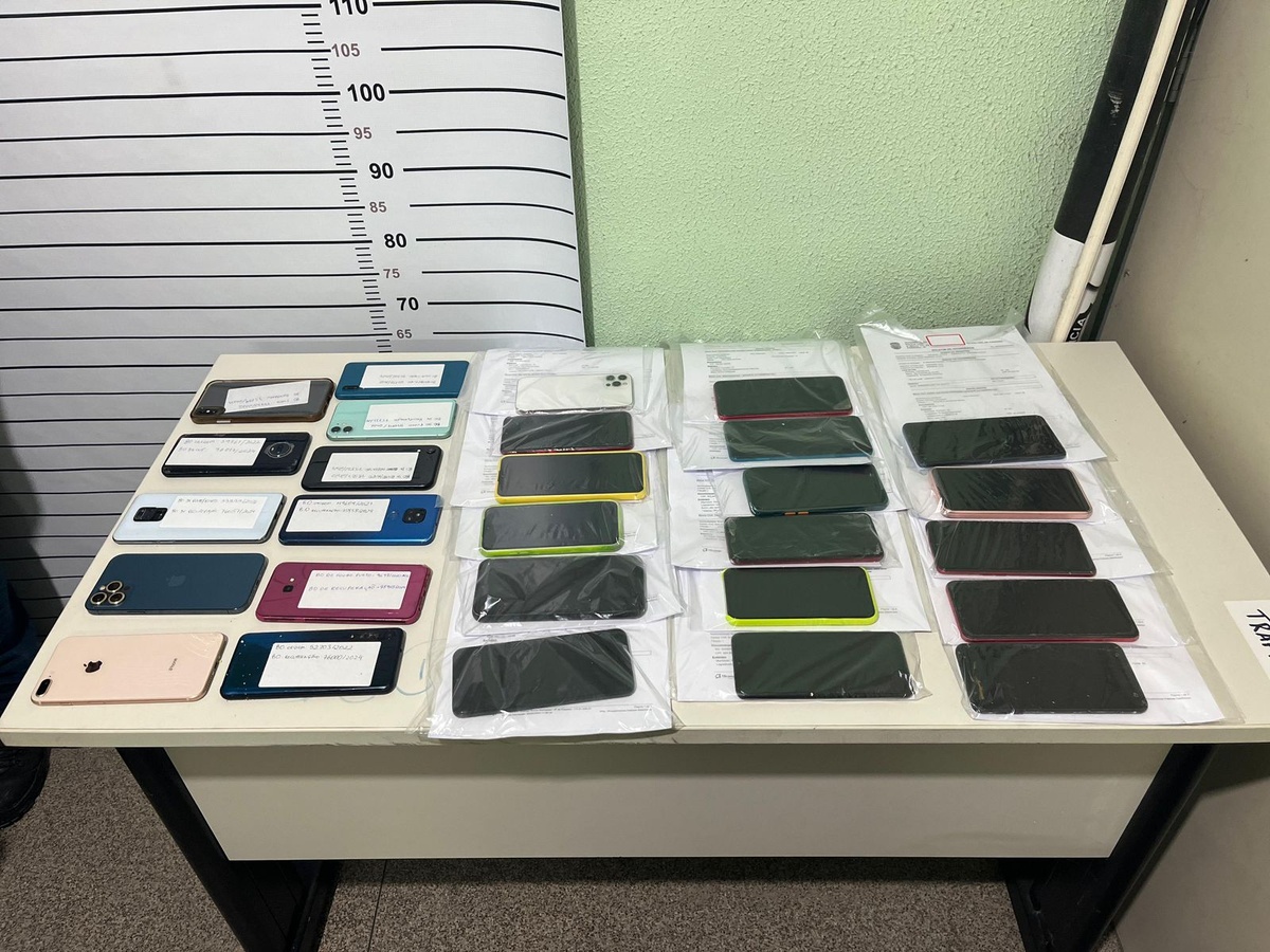 Operação Integrados recupera 30 celulares.