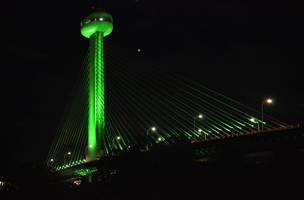 Ponte Estaiada em Teresina. (Foto: Reprodução/ Ascom)