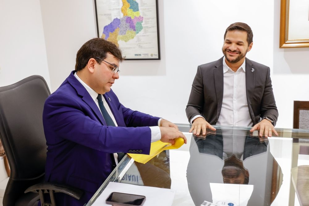 Rafael Fonteles e Washington Bandeira.