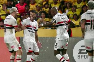 São Paulo vence Barcelona, em Guayaquil. (Foto: Redes Sociais)