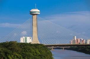 Vista da Ponte Estaiada em Teresina. (Foto: Divulgação/ Ascom)