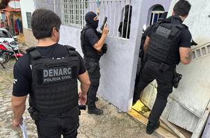 A operação deu cumprimento a 25 mandados judiciais, na capital. (Foto: Polícia Civil.)