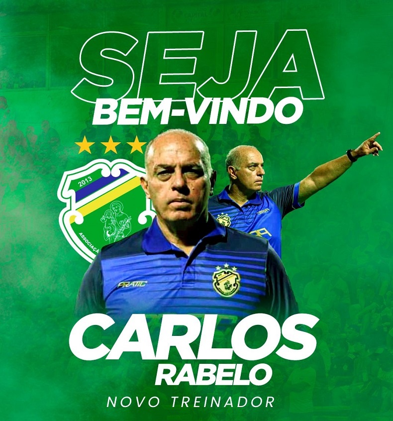 Carlos Rabello, novo técnico do Altos.