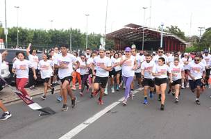 Corrida contra o Feminicídio. (Foto: Reprodução/ Ascom)