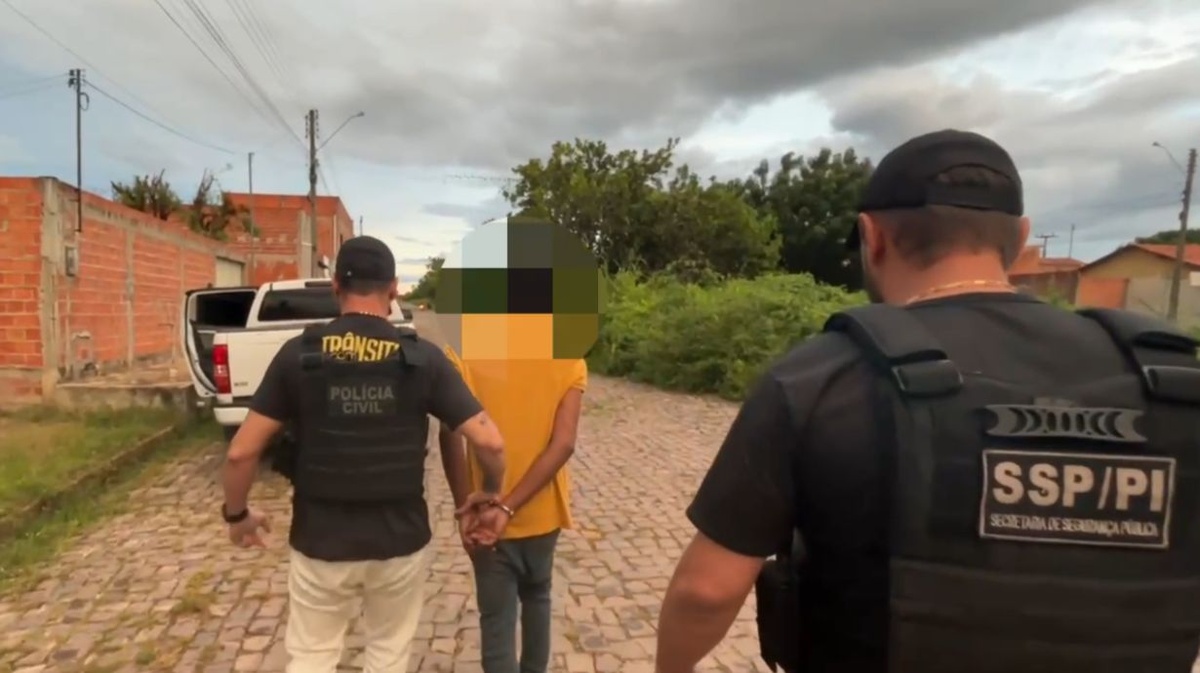 Homem suspeito de roubo de celulares é preso em Teresina.