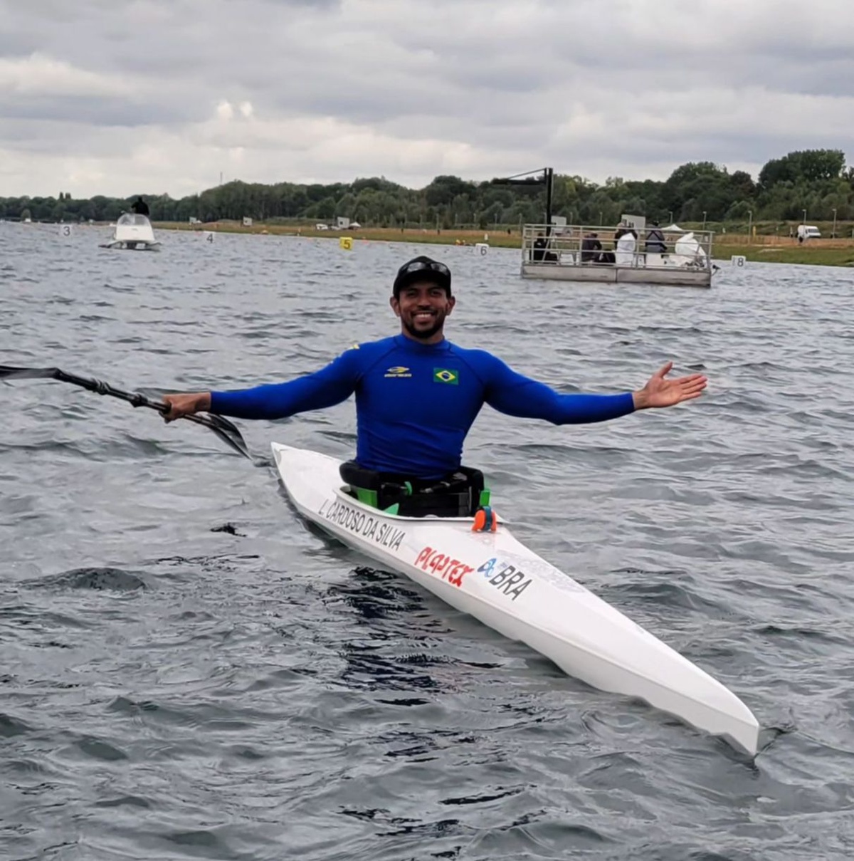 Luís Carlos disputa Mundial de Paracanogem.