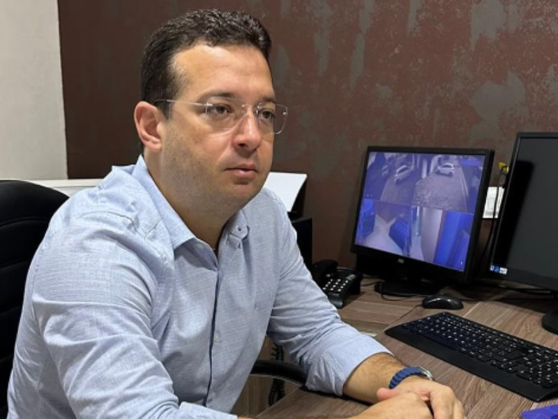 O escritório do vereador foi um dos locais alvo dos mandados da Operação Conectados.