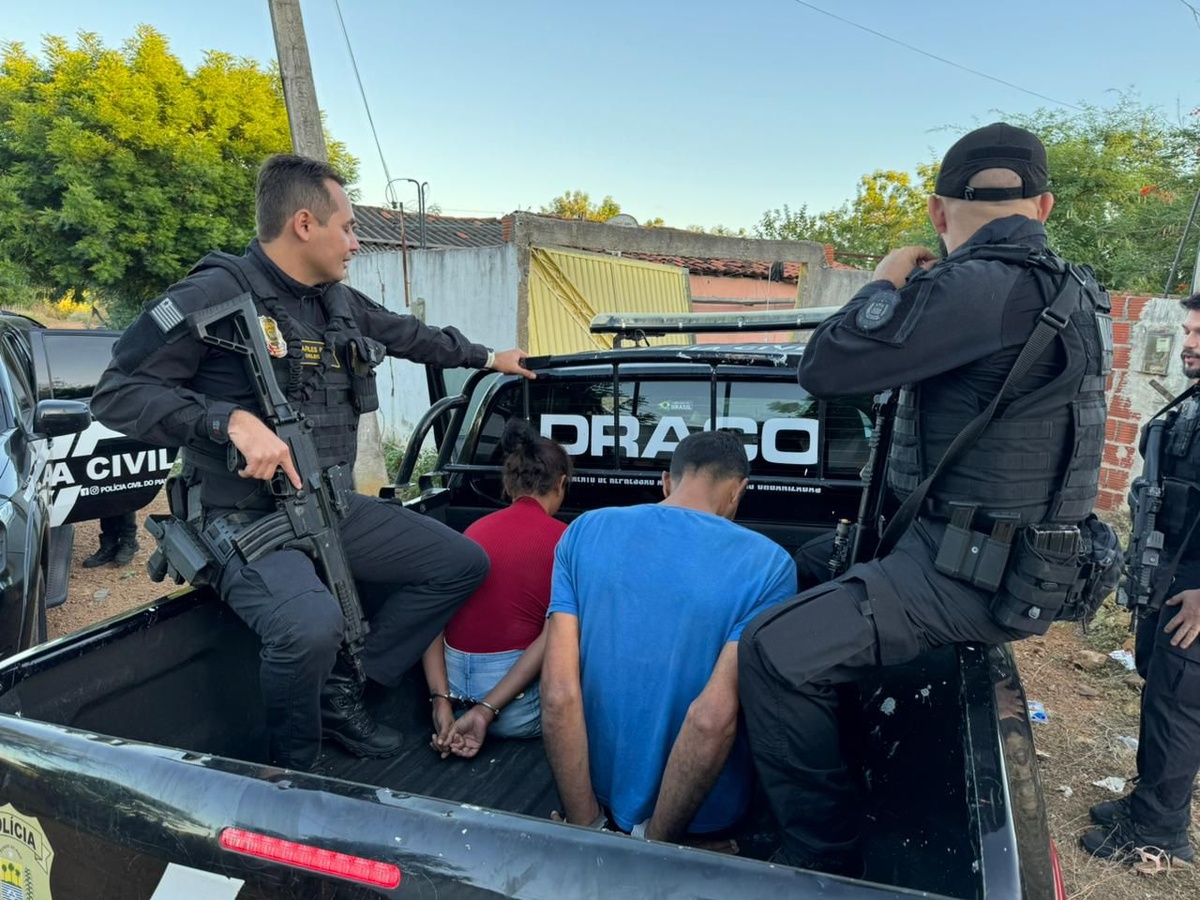 Polícia Civil deflagra operação e cumpre 40 mandados contra facção criminosas.