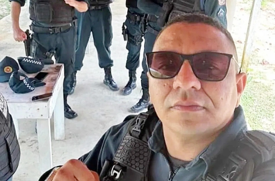 Polícia Militar assinado durante assalto no Maranhão.