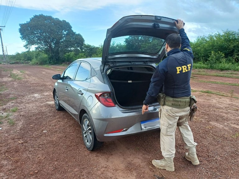 Veículo roubado em 201