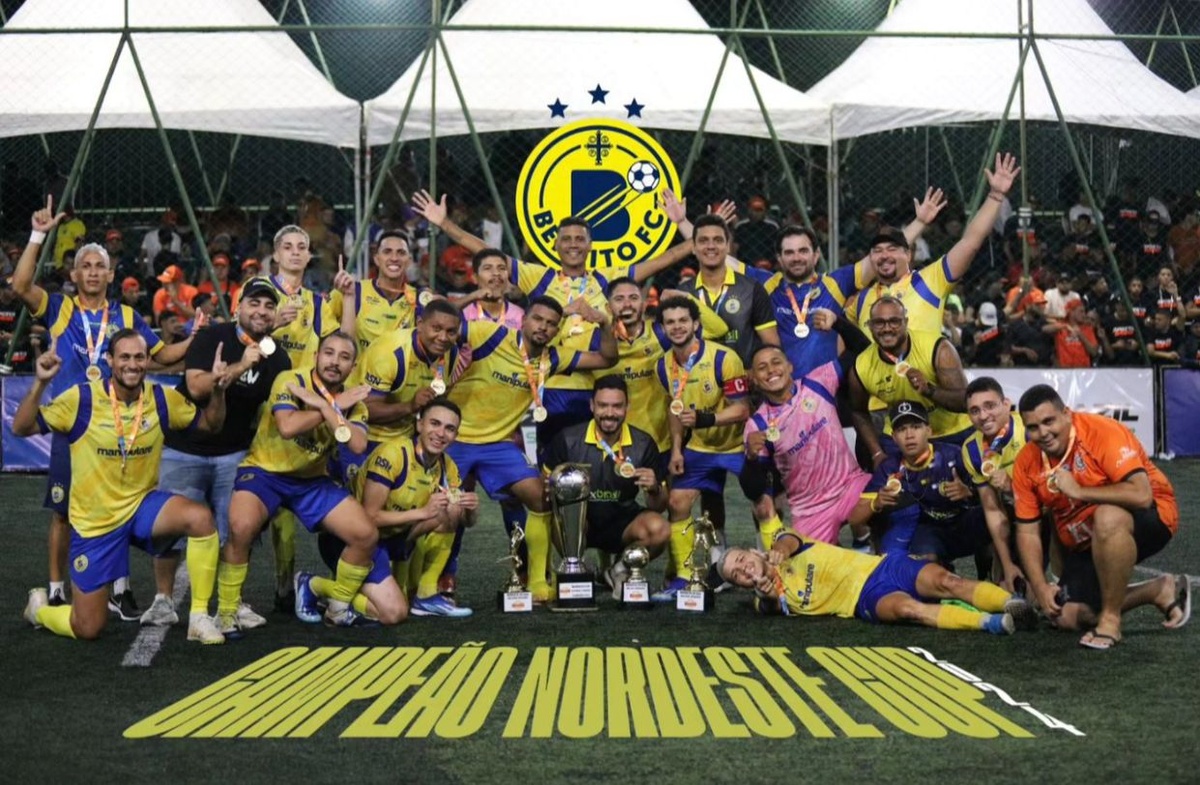 Bendito Campeão da Nordeste Cup.
