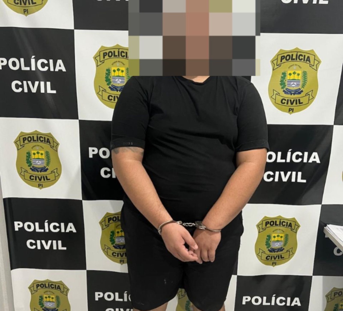 Jovem de 26 anos é preso suspeito de tentar matar homem em Teresina.