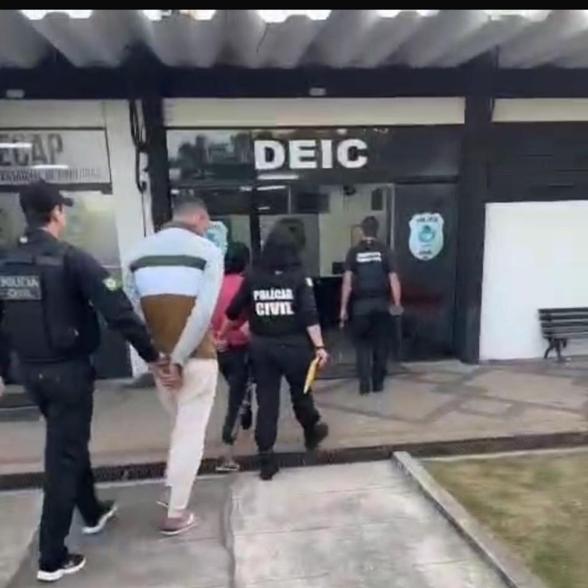 Operação proteu,prende oito por estelionato.
