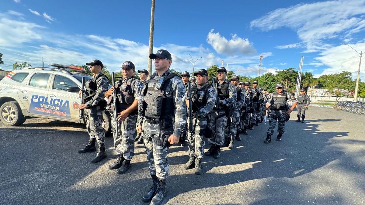 Policiamento da Polícia Militar do Piauí.
