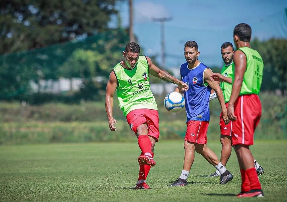 Treino do River.