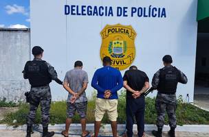 Caminhoneiro preso após forjar sequestro. (Foto: ASCOM)