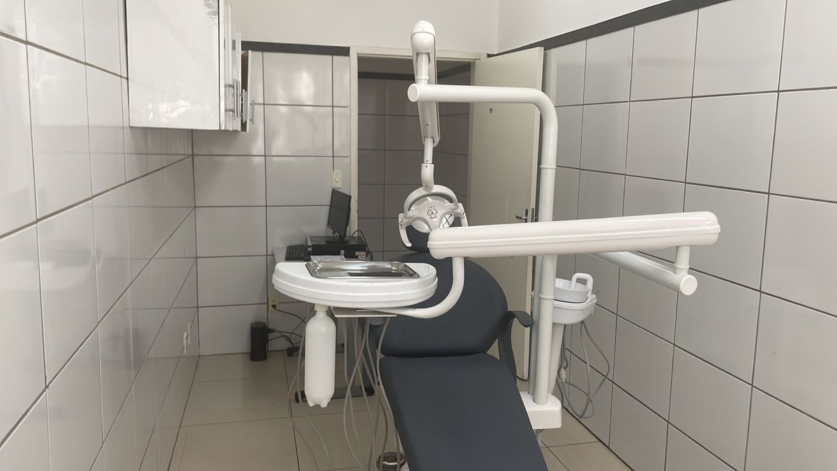 Consultório odontológico do Hospital do Monte Castelo.