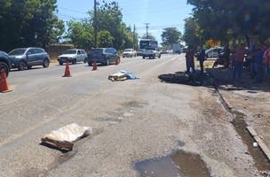 Motociclista morre em colisão com caminhão na BR-343. (Foto: Reprodução/ Internet)
