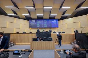 Plenário Waldemar Macêdo, da Assembleia Legislativa do Piauí (Alepi). (Foto: Reprodução/ Ascom)