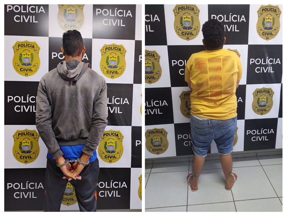 Presos por por sequestro, roubo e corrupção de menores.