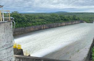 Barragem de Boa Esperança em Guadalupe. (Foto: Reprodução/ Reprodução Chesf)