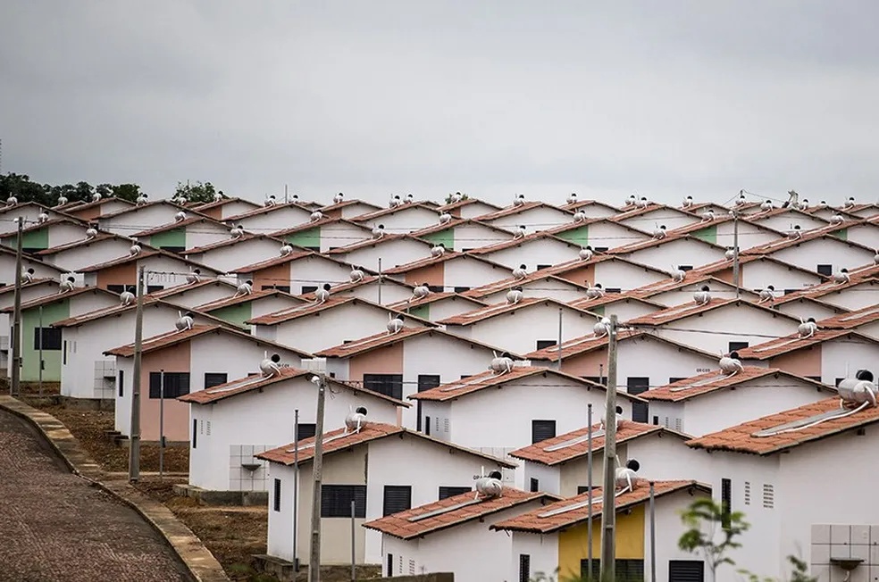 Casas populares.