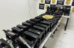 Denarc aprende 176 quilos de drogas e prende três pessoas na zona sul de Teresina. (Foto: Ascom: SSPPI)