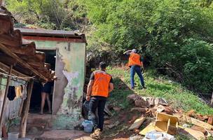 Equipes da Defesa Civil fiscalizam áreas de risco na cidade de Picos. (Foto: Reprodução/ Ascom: Defesa Civil)