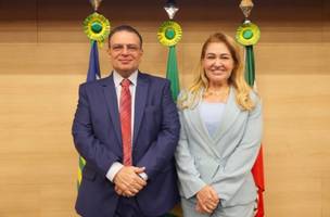 Gessivaldo Isaías e Simone Pereira assumem vaga na Assembleia Legislativa do Piauí. (Foto: Reprodução/ Ascom)