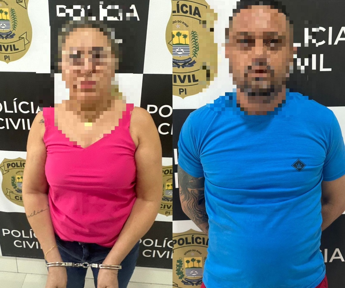 Mãe e filho são presos por falsidade ideológica na zona Sul de Teresina.
