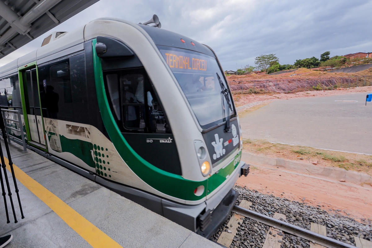 Metro de Teresina será paralisado para obras nesta quinta e sexta-feira.
