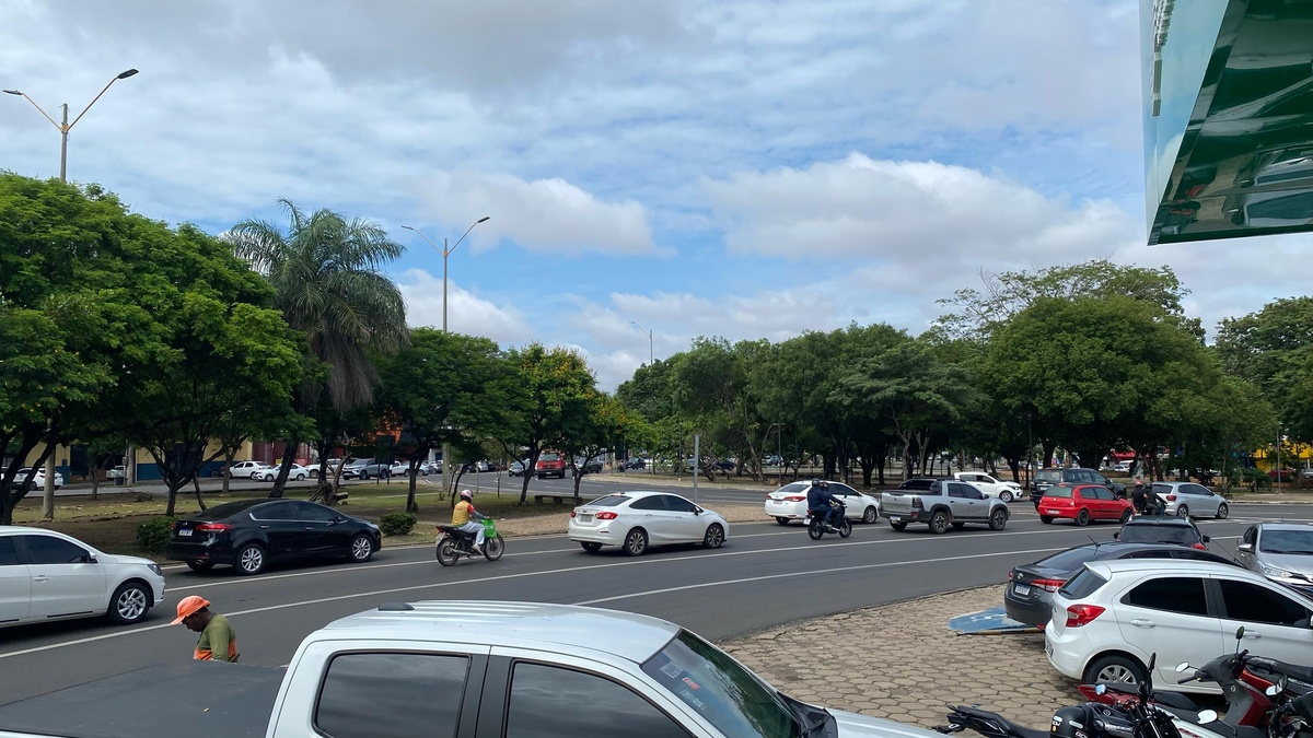 Avenida João XXIII em Teresina.